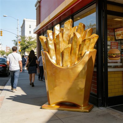 Gran escultura alimentària